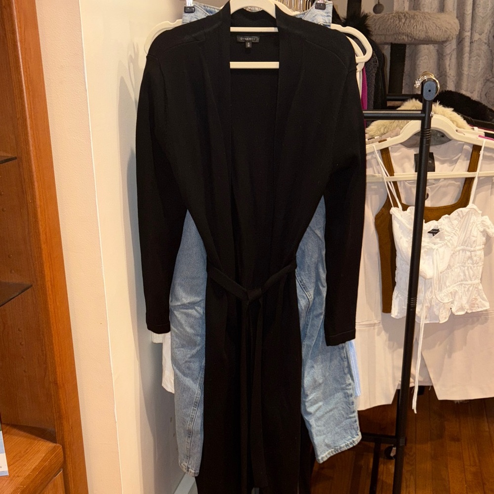 Dynamite Black Women's Cardigan Sweater